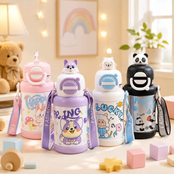 Kids Classy School Water Bottle Hot & Cold – Premium 2 In One