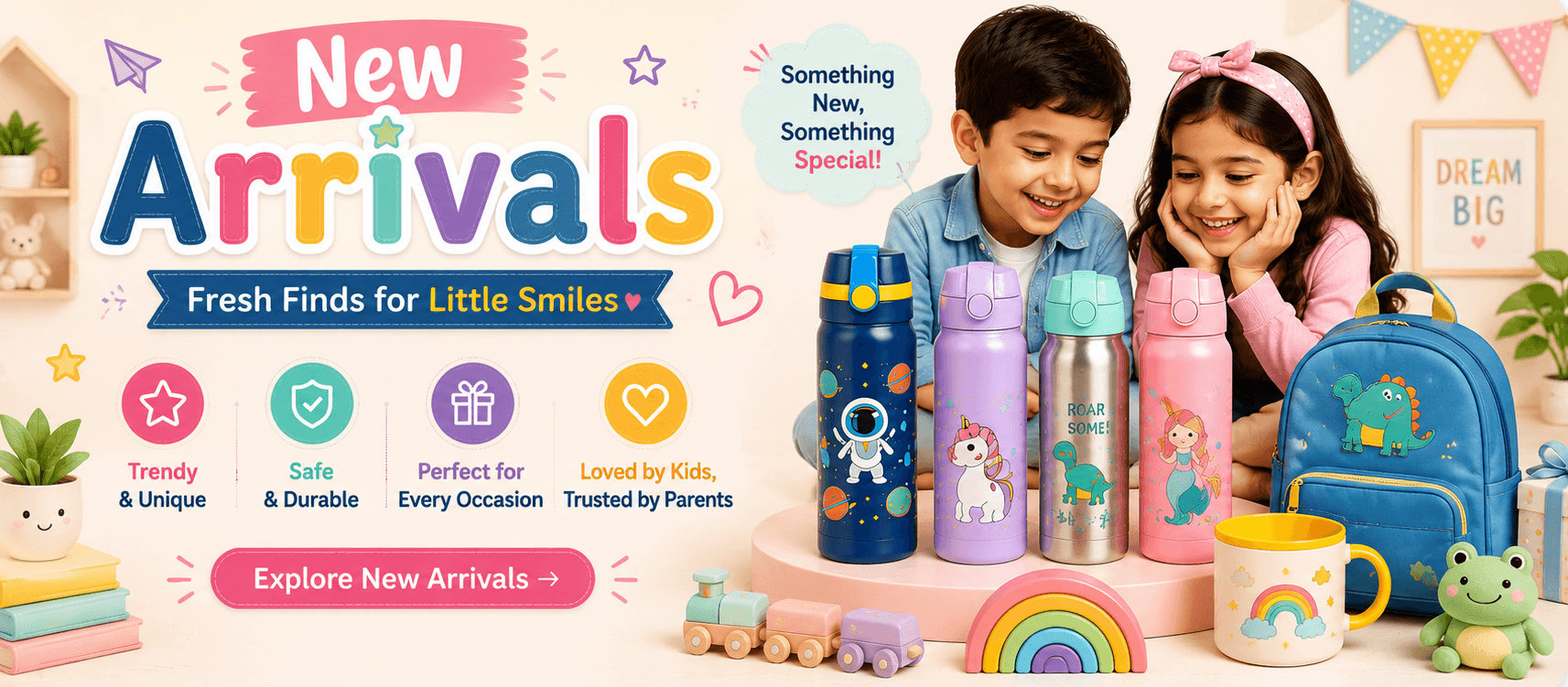 New Arrivals - Fresh Finds for Little Smiles